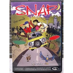 Snap A Disc Golf Movie DVD Video Film By Sean White Drivers Putters & Beers